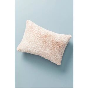 Anthropologie Fawn Faux Fur Pillow NWT